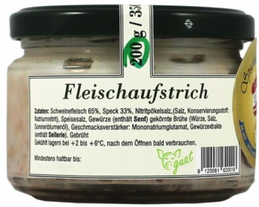 Fleischaufstrich 200g - Hofladen Fiedler